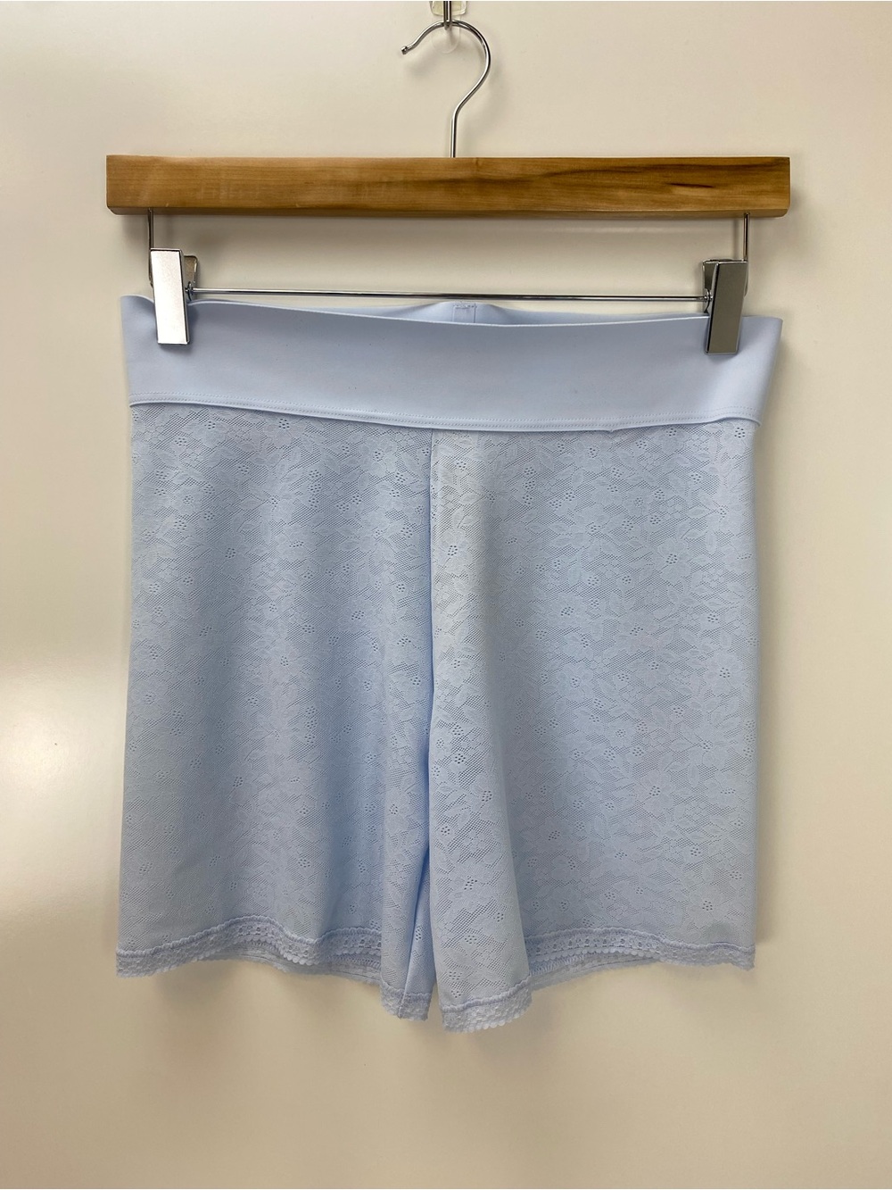 aerie Light Blue Lace Bike Shorts